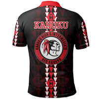 Hawaii Kahuku High Mix Kakau Polo Shirt LT6 - Polynesian Pride