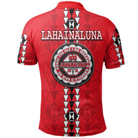 Hawaii Lahainaluna High Mix Kakau Polo Shirt LT6 - Polynesian Pride
