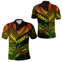 FSM Pohnpei Polo Shirt Original Style Reggae LT8 Unisex Reggae - Polynesian Pride