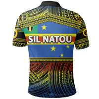 Custom Tafea Province Polo Shirt Of Vanuatu Polynesian Patterns Sil Natou LT6 - Polynesian Pride