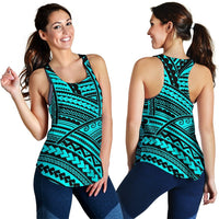 Polynesian Tribal Women's Racerback Tank - Polynesian Pride