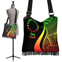 Cook Islands Boho Handbag - Reggae Polynesian Tentacle Tribal Pattern - Polynesian Pride