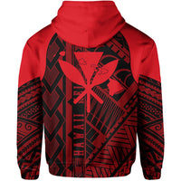 Hawaii Nei Hoodie Polynesian Red - Polynesian Pride