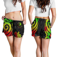Yap Women's Short - Reggae Tentacle Turtle - Polynesian Pride