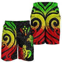 Kosrae Men's Short - Reggae Tentacle Turtle - Polynesian Pride