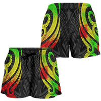 Tahiti Women's Short - Reggae Tentacle Turtle - Polynesian Pride