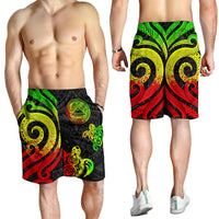 American Samoa Men's Short - Reggae Tentacle Turtle - Polynesian Pride