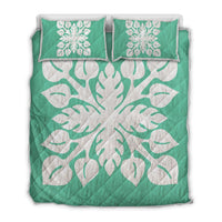 Hawaiian Royal Pattern Quilt Bed Set - Seafoarm - M2 Style - AH Seafoarm - Polynesian Pride