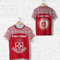 Kolisi Tonga T Shirt Mate Maa Tonga Simple Version Ashburton Old Boys Unisex Red - Polynesian Pride