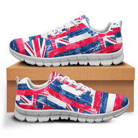 Hawaii Flag Of Hawaii Sneakers - Max Style - AH - Polynesian Pride