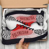 Polynesian Sneakers Polynesian Patterns Tonga Style LT16 - Polynesian Pride
