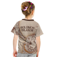 Solomon Islands T Shirt Hibiscus Flowers Vintage Style - Polynesian Pride