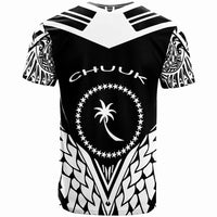 Chuuk Custom T Shirt Aquaman White Color - Polynesian Pride
