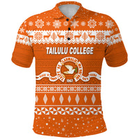 Custom Tailulu College Christmas Polo Shirt Simple Style LT8 - Polynesian Pride