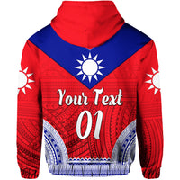 Custom Taiwanese Hoodie Taiwan Unique Polynesian Tattoo LT8 - Polynesian Pride