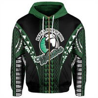 Hawaii Hoodie Kapaa High Football Jersey Hoodie Zip - Polynesian Pride