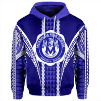 Hawaii Hoodie Moanalua High Football Jersey Hoodie - Polynesian Pride