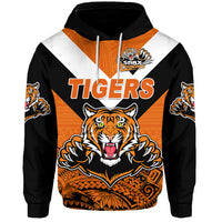 Custom Papua New Guinea Lae Snax Tigers Hoodie Rugby Simple Style Black, Custom Text and Number LT8 - Polynesian Pride