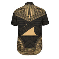 Tokelau Polynesian Chief Shirt - Gold Version - Polynesian Pride