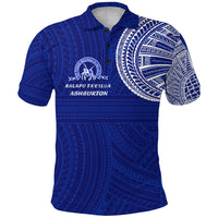 Custom Ko Tonga Polo Shirt Kalapu Taeiloa Ashburton, Custom Text and Number - Polynesian Pride
