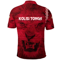Custom Kolisi Tonga Polo Shirt Mate Maa Tonga Powerful Lion - Polynesian Pride