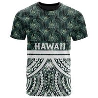 Hawaii Summer Palm Tree Polynesian Kanaka Womens T Shirt - Polynesian Pride