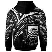 Tuvalu Zip Hoodie Cross Style - Polynesian Pride