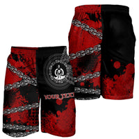 Vanuatu Polynesian Personalised Men's Shorts - Polynesian Chain Style - Polynesian Pride