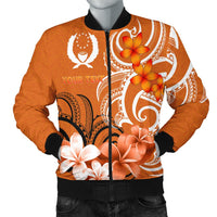 Custom Pohnpei Personalised Men's Bomber Jacket - Pohnpei Spirit - Polynesian Pride