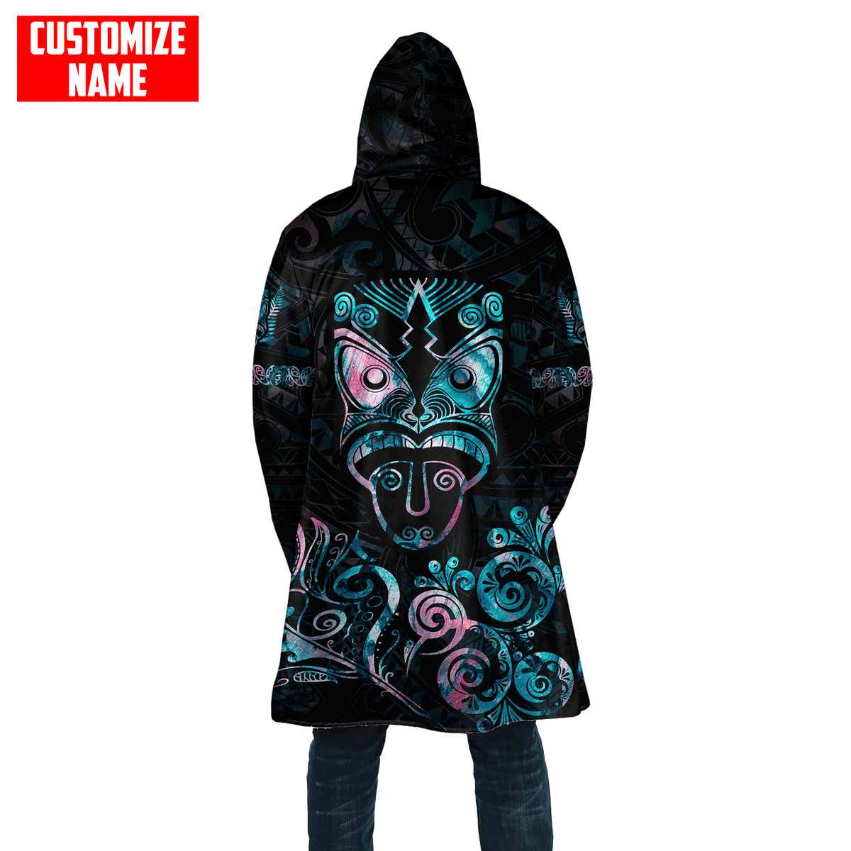 Maori Aotearoa Rugby Haka New Zealand Silver Fern Paua Shell Cloak - Polynesian Pride