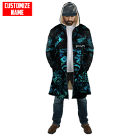 Maori Aotearoa Rugby Haka New Zealand Silver Fern Paua Shell Cloak - Polynesian Pride