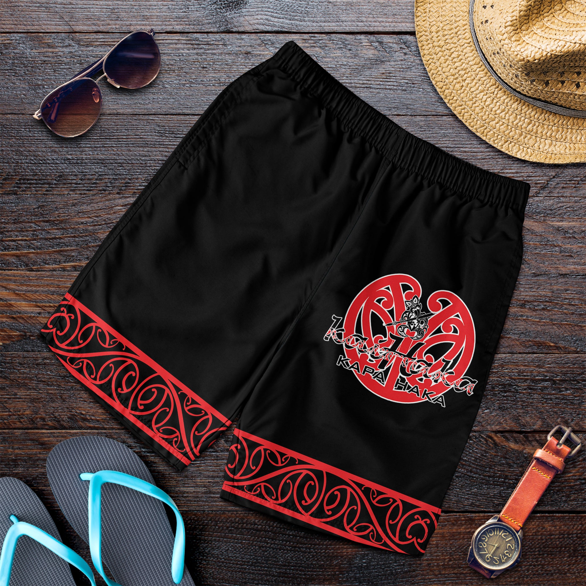 CUSTOMER REQUEST- Eru Kaihaka - 19/05/2025 - Red Men Shorts - LT14