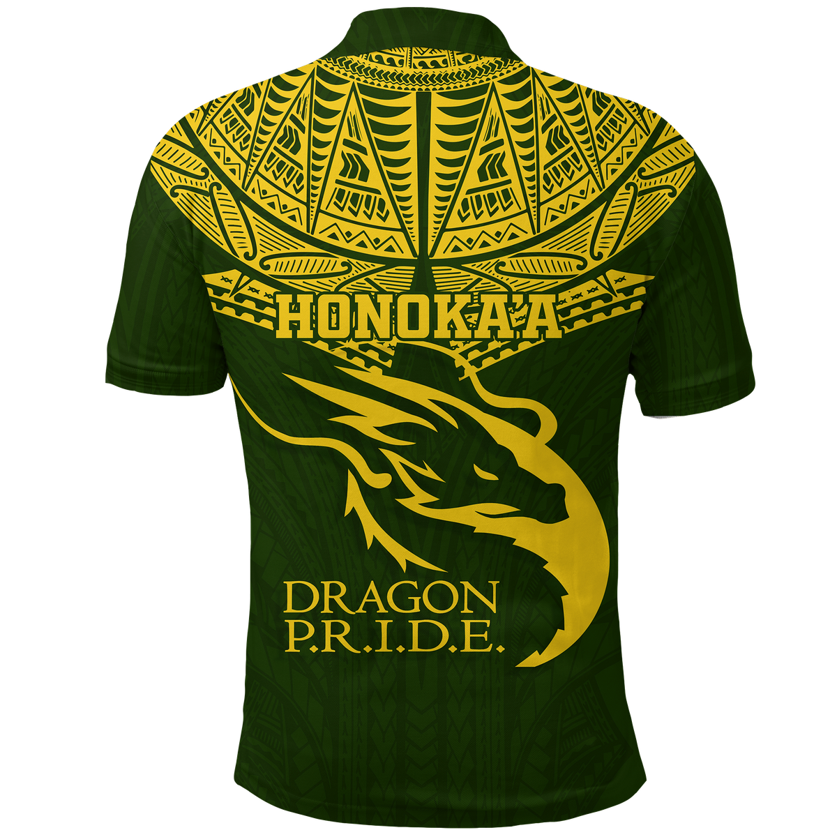 Hawaii Honokaa High and Intermediate School Polo Shirt LT12 - Polynesian Pride