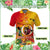 Polynesian Pride Custom PNG 50th Independence Polo Shirt – Papua New Guinea Provinces Flag | Upload Your Photo CTM14