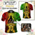 Custom Photo Vanuatu Independence Day Polo Shirt 45th Anniversary - Polynesian Pride