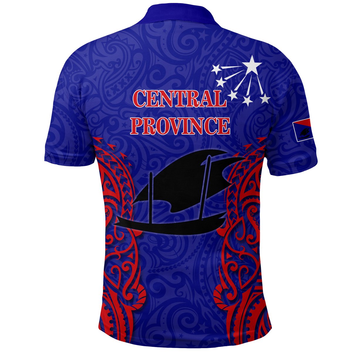 Papua New Guinea Central Province Independence Pride Polo Shirt LT12 - Polynesian Pride
