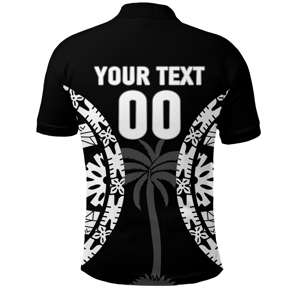 Custom Fiji Rugby Sevens Fijian Tapa Pattern Polo Shirt LT12 - Polynesian Pride