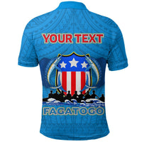 Custom American Samoa Polo Shirt Iseula o le Moana of Fagatogo Pride LT12 - Polynesian Pride