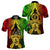 Custom Photo Vanuatu Independence Day Polo Shirt 45th Anniversary - Polynesian Pride