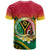 Custom Photo Vanuatu Provinces T Shirt Coat Of Arms Mix Flag CTM14
