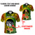 Custom Photo Polynesian Tribal Polo Shirt with Tropical Flower CTM09 - Polynesian Pride