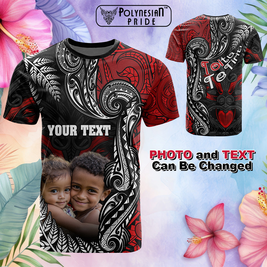 Custom Aotearoa Toitu Te Tiriti T Shirt New Zealand Honour the Treaty - Te Tiriti Is Us