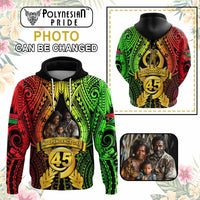 Custom Photo Vanuatu Independence Day Hoodie 45th Anniversary