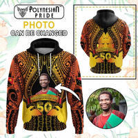Custom Photo Papua New Guinea Independence Day Hoodie 50th Anniversary