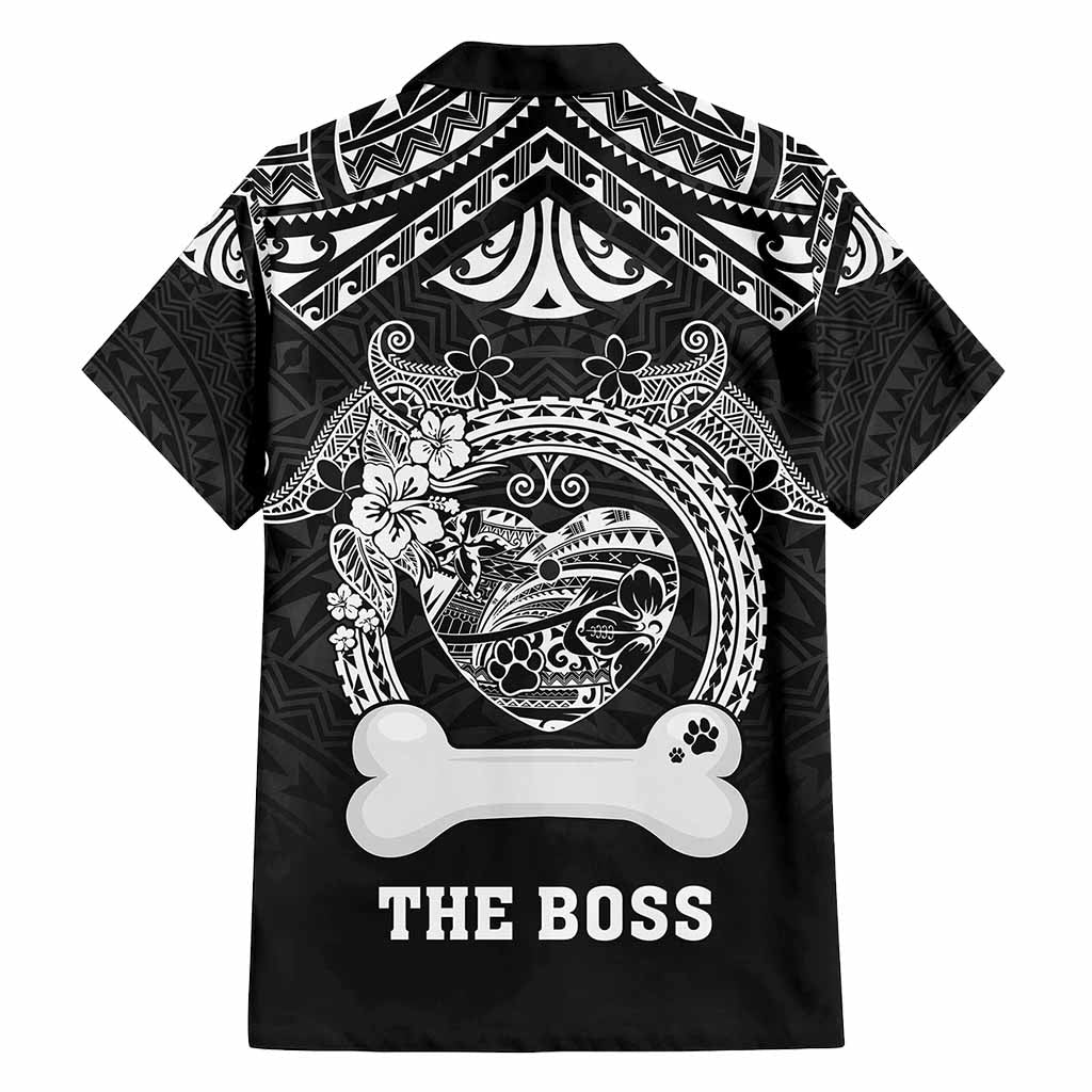 Custom Dog Hawaiian Shirt With Polynesian Pattern