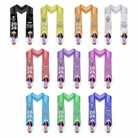 Custom Photo Hawaii Grad Name And Year Graduation Stole With Hawaiian Leis CTM05