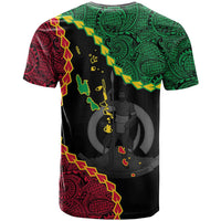 Vanuatu Independence Anniversary Custom Photo Personalized T shirt Long God Yumi Stanap