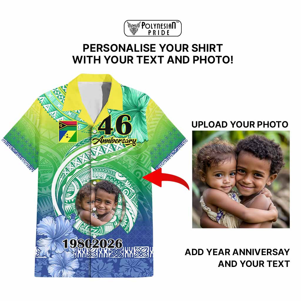 Custom Photo Malampa Province Hawaiian Shirt Vanuatu Yumi Indipendens Dei