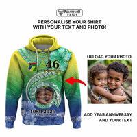 Custom Photo Malampa Province Hoodie Vanuatu Yumi Indipendens Dei