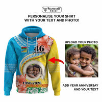 Custom Photo Torba Province Hoodie Vanuatu Yumi Indipendens Dei